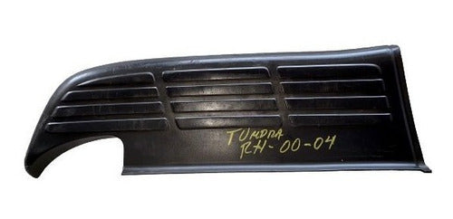 Hule Defensa Trasera Toyota Tundra 2000 01 02 03 04 Der Orig