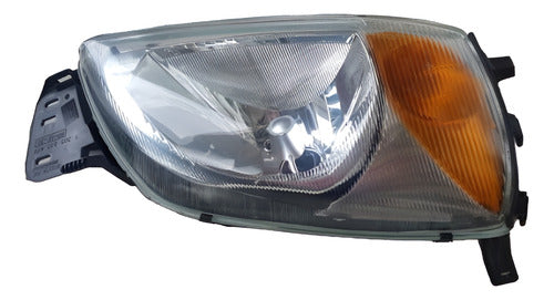 Faro Fd Fiesta 00/02 Ikon 01/07 Courier 01/12 Cuar Ambar Der Derecho