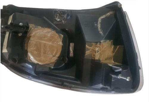 Faro Dodge Pickup 06 07 08 Fondo Cromado Izq Izquierdo