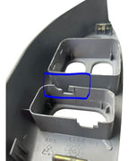 Bisel De Contro Maestro Ford Pu Xlt 97/03  Gris Oscuro Izquierdo