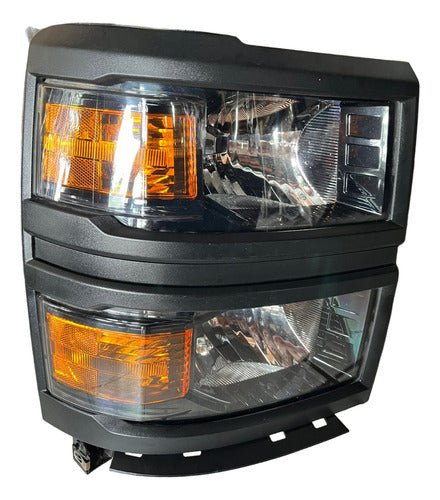 Faro Chev Pu 14-15 Rh Filo Negro Derecho
