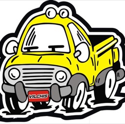 Logo camioneta Vilchis